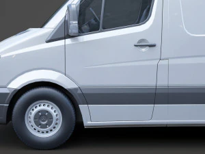 Mercedes-Benz Sprinter 3D Model