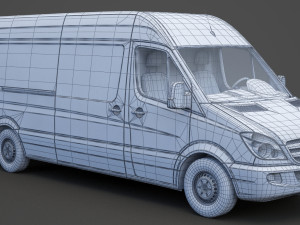 Mercedes-Benz Sprinter 3D Model