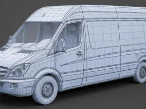 Mercedes-Benz Sprinter 3D Model