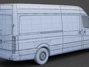 Mercedes-Benz Sprinter 3D Model