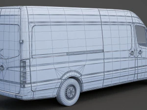 Mercedes-Benz Sprinter 3D Model