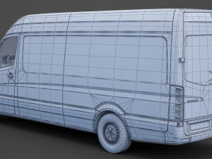 Mercedes-Benz Sprinter 3D Model