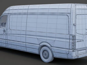Mercedes-Benz Sprinter 3D Model