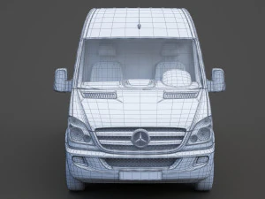 Mercedes-Benz Sprinter 3D Model
