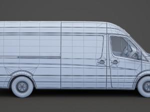 Mercedes-Benz Sprinter 3D Model