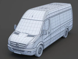 Mercedes-Benz Sprinter 3D Model