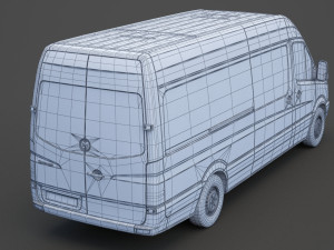 Mercedes-Benz Sprinter 3D Model