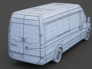 Mercedes-Benz Sprinter 3D Model