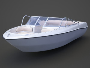 Motor Boat 05 3D Модель