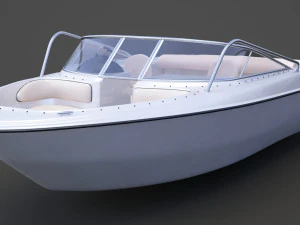 Motor Boat 05 3D Model