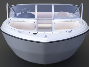Motor Boat 05 3D 模型