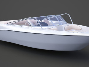 Motor Boat 05 3D 模型