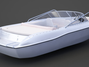 Motor Boat 05 3D 模型