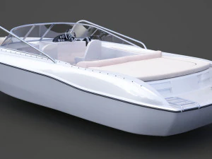 Motor Boat 05 3D Model