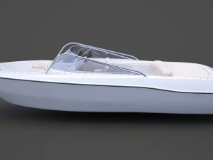 Motor Boat 05 3D Model