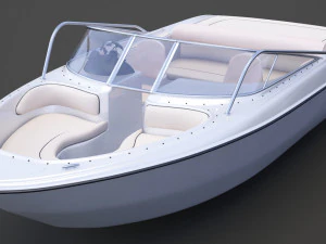 Motor Boat 05 3D Model