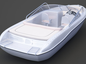 Motor Boat 05 3D 模型