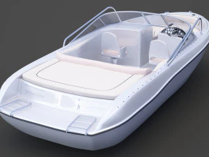 Motor Boat 05 3D Model
