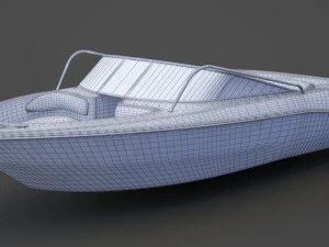 Motor Boat 05 3D Model