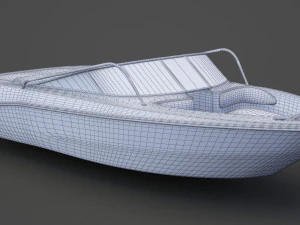 Motor Boat 05 3D Model