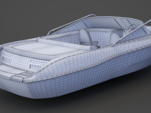 Motor Boat 05 3D 模型
