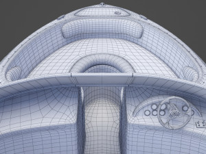 Motor Boat 05 3D 模型