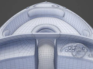 Motor Boat 05 3D Model