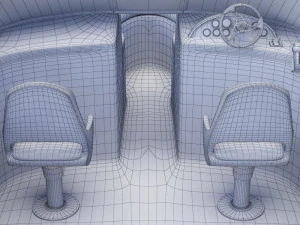 Motor Boat 05 3D Model