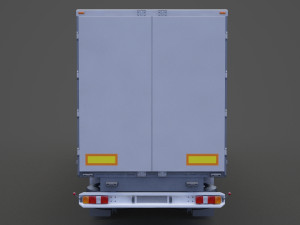 Scania Container Truck 01 3D Model