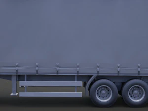 Cami&oacute;n Portacontenedores Scania 01 Modelo 3D
