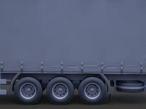 Cami&oacute;n Portacontenedores Scania 01 Modelo 3D