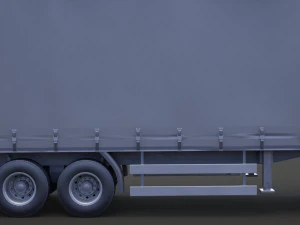Cami&oacute;n Portacontenedores Scania 01 Modelo 3D