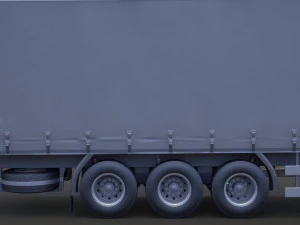 Cami&oacute;n Portacontenedores Scania 01 Modelo 3D
