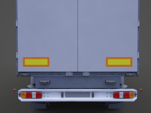 Scania Container Truck 01 3D Model