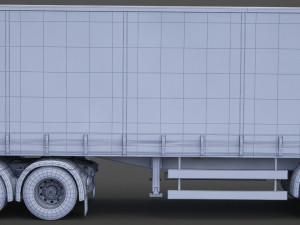 Scania Container Truck 01 3D Model
