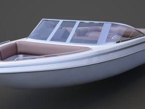 Motor Boat 06 3D Model