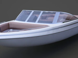 Motor Boat 06 3D Model