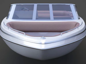 Motor Boat 06 3D Model