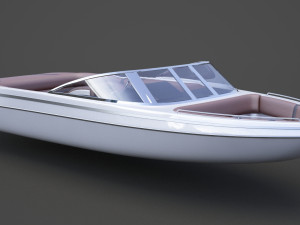 Motor Boat 06 3D Model