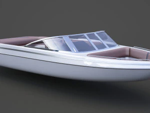 Motor Boat 06 3D Model