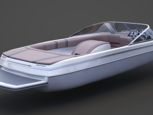 Motor Boat 06 3D Model