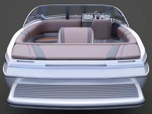 Motor Boat 06 3D Model