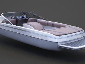 Motor Boat 06 3D Model
