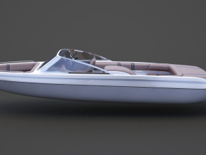 Motor Boat 06 3D Model