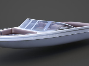 Motor Boat 06 3D Model