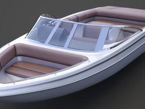 Motor Boat 06 3D Model