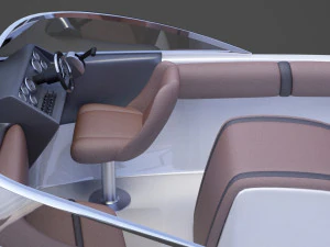 Motor Boat 06 3D Model