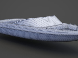 Motor Boat 06 3D Model