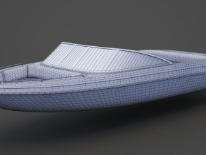 Motor Boat 06 3D Model
