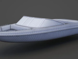 Motor Boat 06 3D Model